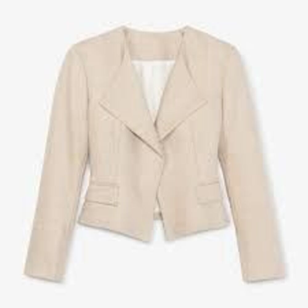 M.M. Lafleur Arden 1.0 Jacket wool herringbone women's size 14  NEW WITH TAGS